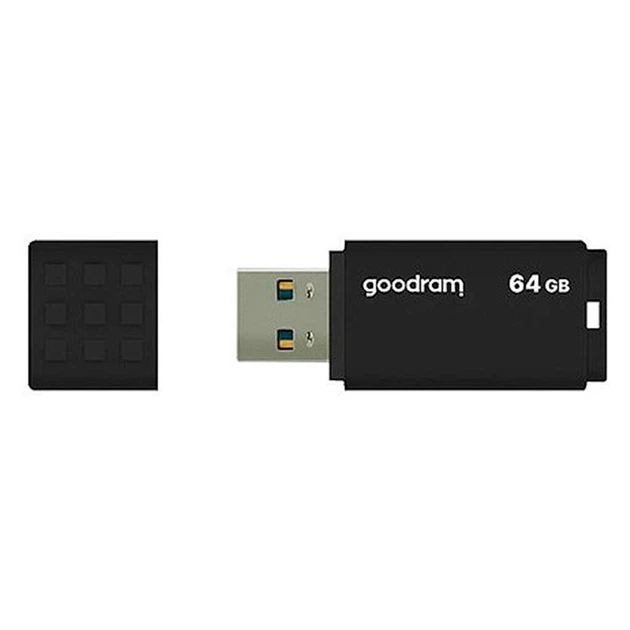 USB Flash Goodram UME3, 64 Гб., Чорний - 359489 - Фото 2 USB Flash Goodram UME3, 64 Гб., Чорний - 359489 - зображення 2