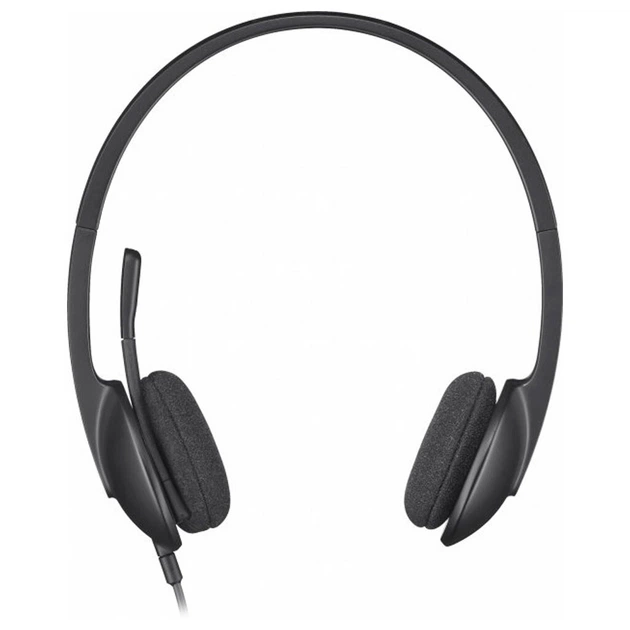Наушники Logitech H340, С микрофоном, Черный - 368816 - изображение 2