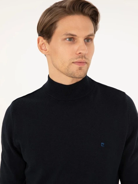 Гольф-водолазка мужская Pierre Cardin G021SZ0TK-000-2028266(Lacivert) XL Темно-синий (8683857742457) - изображение 4