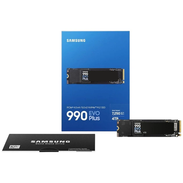 SSD диск Samsung 990 EVO Plus, 4 Тб. - 591255 - Фото 3 SSD диск Samsung 990 EVO Plus, 4 Тб. - 591255 - изображение 3