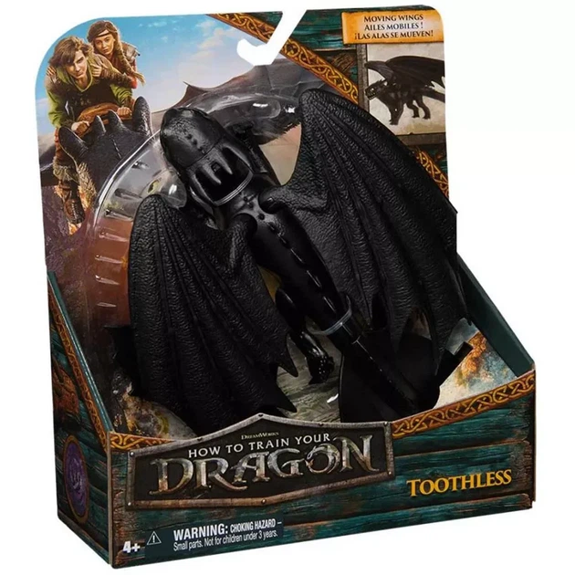 Фігурка Dragons Як приборкати дракона Беззубик з механічною функцією (SM66661/5909) - Фото 6 Фігурка Dragons Як приборкати дракона Беззубик з механічною функцією (SM66661/5909) - зображення 6