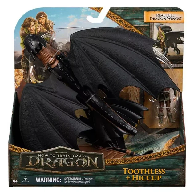 Набор фигурок Dragons Как приручить дракона Беззубик и Иккинг (SM66663/6074007) - Фото 1 Набор фигурок Dragons Как приручить дракона Беззубик и Иккинг (SM66663/6074007) - изображение 1