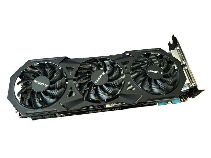 Видеокарта GTX 980 4GB Gigabyte Windforce 3X GDDR5 (GV-N980WF3OC-4GD) Б/У - Фото 1 Видеокарта GTX 980 4GB Gigabyte Windforce 3X GDDR5 (GV-N980WF3OC-4GD) Б/У - изображение 1