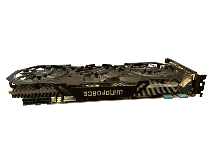 Видеокарта GTX 980 4GB Gigabyte Windforce 3X GDDR5 (GV-N980WF3OC-4GD) Б/У - Фото 2 Видеокарта GTX 980 4GB Gigabyte Windforce 3X GDDR5 (GV-N980WF3OC-4GD) Б/У - изображение 2
