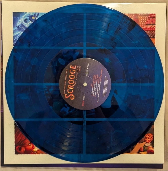 Виниловая пластинка SCROOGE A CHRISTMAS CAROL - ЦВЕТНОЙ ВИНИЛ V.A. LP - изображение 4