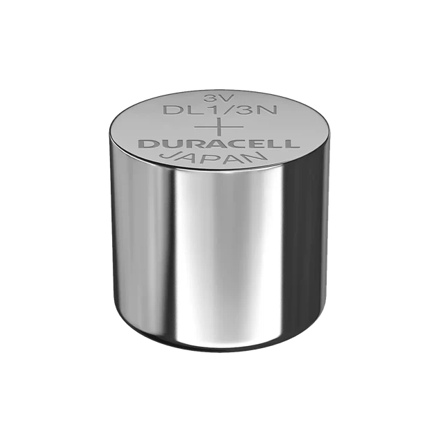 Батарейка Duracell CR1/3N Lithium 3V літієва кнопкова (таблетка) для фотоапаратів, прицілів, електроніки - зображення 2