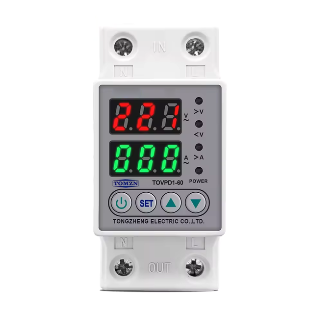Реле захисту напруги та струму TOMZN TOVPD1-60 63A 230V - зображення 7