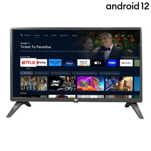 Телевізор 32, GH (32GH-750AV) AOSP Android 12, DDR 1G, Flash 8G, Voice RC, Frameless, SMART HD - Фото 1 Телевізор 32, GH (32GH-750AV) AOSP Android 12, DDR 1G, Flash 8G, Voice RC, Frameless, SMART HD - зображення 1