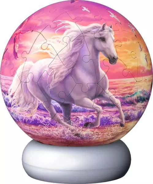 Пазл 3D Ravensburger Світна куля Коні 72 елементи 12008054 (4005555080541) - зображення 2
