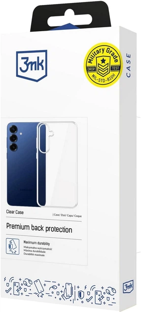 Etui 3MK Clear Case do Samsung Galaxy S25 FE Transparent (5903108673655) - obraz 2