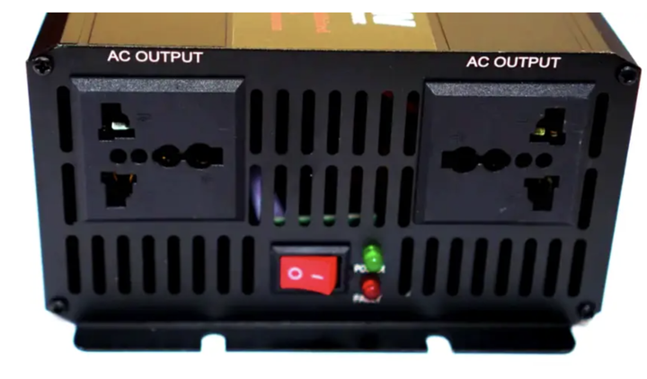 Преобразователь напряжения Eryone 12V → 220V 6000W чистая синусоида с LCD - Фото 7 Преобразователь напряжения Eryone 12V → 220V 6000W чистая синусоида с LCD - изображение 7