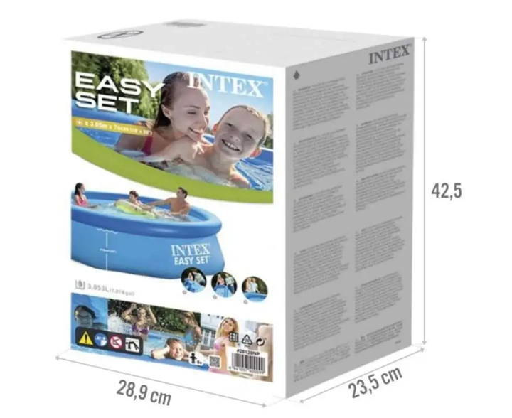 Басейн для всієї сім'ї Intex 28120 на 3853 л 305-76 см - Фото 7 Басейн для всієї сім'ї Intex 28120 на 3853 л 305-76 см - изображение 7