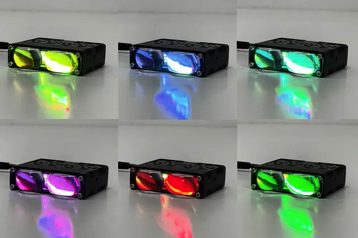 Светодиодные фары External SpotLight L26 40W на две линзы W-Y-Multicolor 12-80V - изображение 8