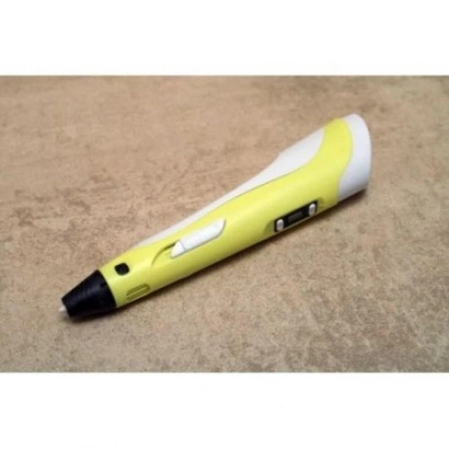 Набор детская 3D ручка Pen-6 с графическим планшетом для рисования + 100 метров пластика, жолтый - изображение 5