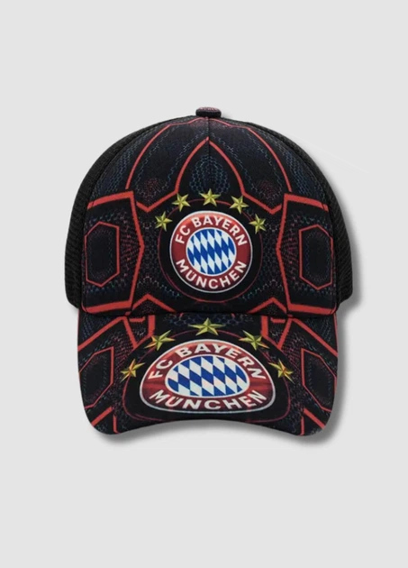 Кепка з сіткою Баварія Мюнхен (Bayern Munich) One-size Чорний - зображення 3