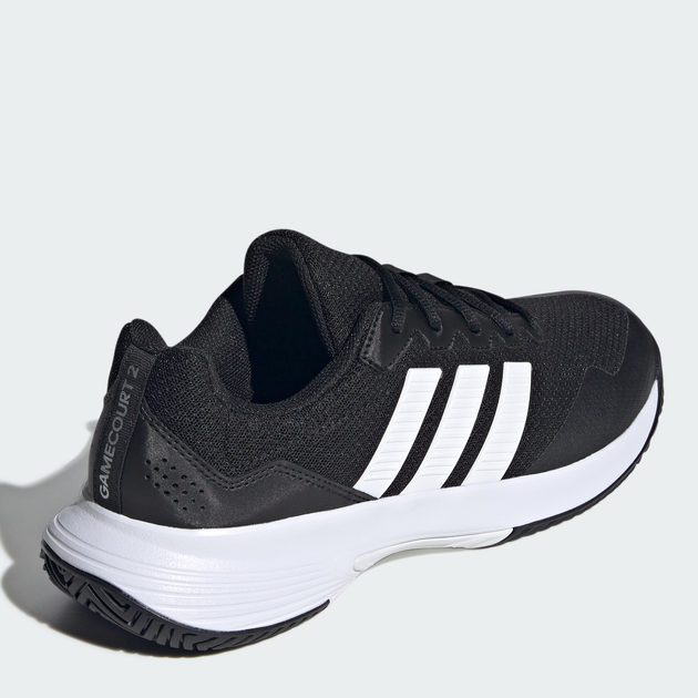 Женские кроссовки для тенниса Adidas Gamecourt 2 M KI0780 40.5 (7UK) 25.5 см Core Black (4068812653551) - изображение 4