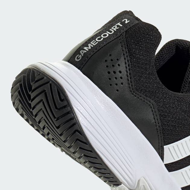 Женские кроссовки для тенниса Adidas Gamecourt 2 M KI0780 40.5 (7UK) 25.5 см Core Black (4068812653551) - изображение 7