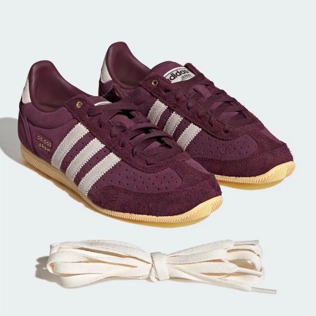 Женские кроссовки замшевые Adidas Japan W KJ6153 36.5 (4UK) 22.5 см Maroon (4068812310393) - изображение 7