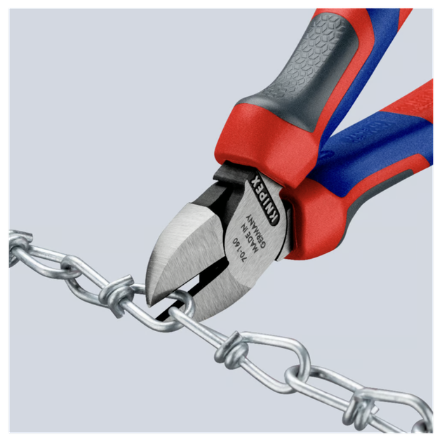 Бічні кусачки Knipex (фосфатовані), 160 мм (70 02 160) - зображення 6