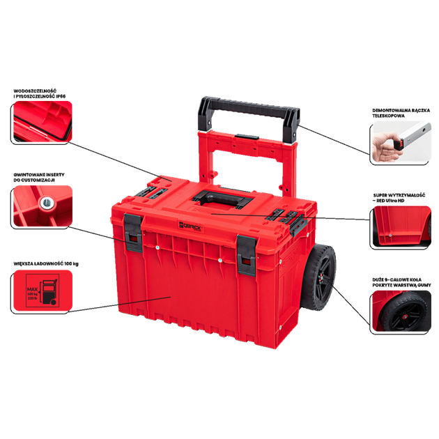 Ящик для инструментов QBRICK SYSTEM ONE Cart 2.0 (SKRWQCOCCZEPG003) - изображение 4