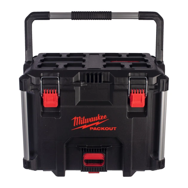 Кейс для инструмента PACKOUT MILWAUKEE XL с рукоятью (560x410x422мм) - Фото 2 Кейс для инструмента PACKOUT MILWAUKEE XL с рукоятью (560x410x422мм) - изображение 2