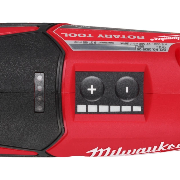Шлифмашина прямая аккумуляторная бесщеточная MILWAUKEE, M12 BLROT-0 (каркас, лаванда 3,2мм, картонная упаковка) (4933493591) - Фото 6 Шлифмашина прямая аккумуляторная бесщеточная MILWAUKEE, M12 BLROT-0 (каркас, лаванда 3,2мм, картонная упаковка) (4933493591) - изображение 6