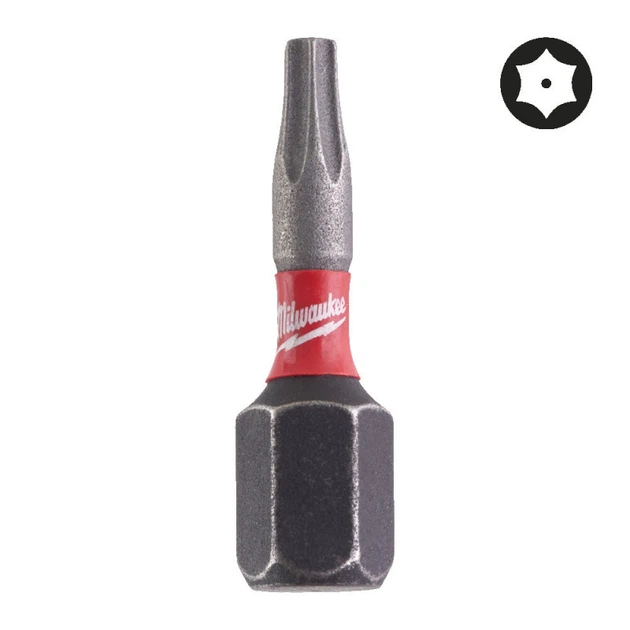 Біта SHOCKWAVE MILWAUKEE, TX BO10, 25мм, (3шт) - Фото 1 Біта SHOCKWAVE MILWAUKEE, TX BO10, 25мм, (3шт) - изображение 1