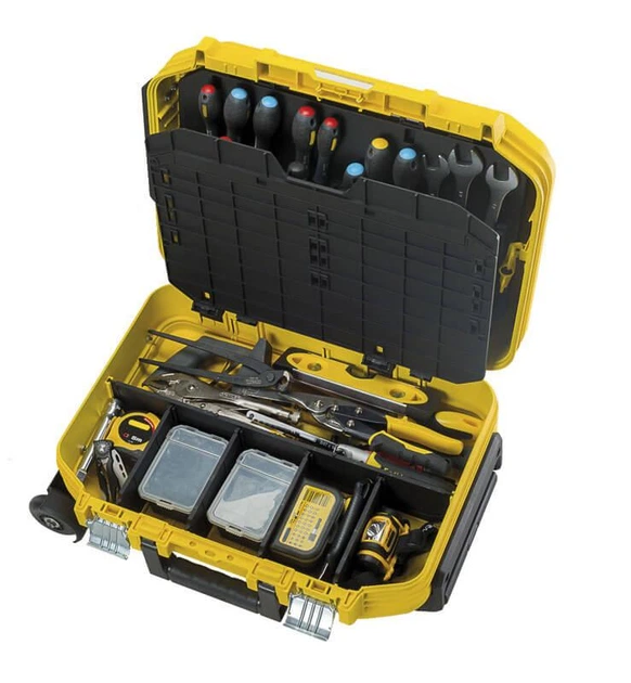 Ящик техніка FATMAX®, 540х400х435 мм, армований скловолокном оснащений колесами STANLEY FMST1-72383 - зображення 5