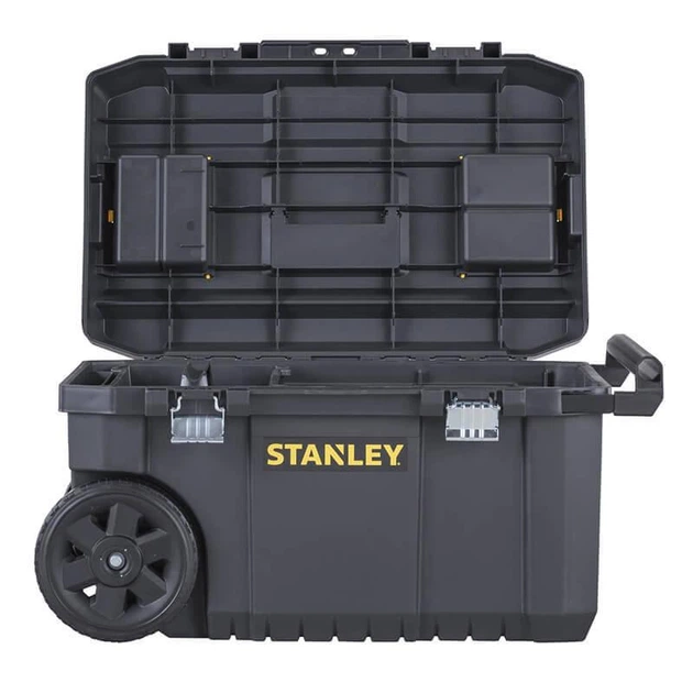 Скринька великого об'єму ESSENTIAL CHEST, розміри 665x404x344 мм, з колесами STANLEY STST1-80150 - зображення 3