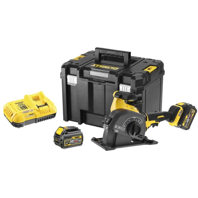 Штроборіз акумуляторний безщітковий DeWALT DCG200T2 - Фото 1 Штроборіз акумуляторний безщітковий DeWALT DCG200T2 - зображення 1