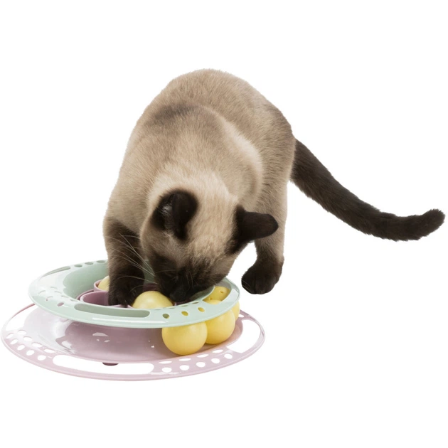 Іграшка Trixie для кошенят Коло з кулями 24 см - Фото 2 Іграшка Trixie для кошенят Коло з кулями 24 см - зображення 2