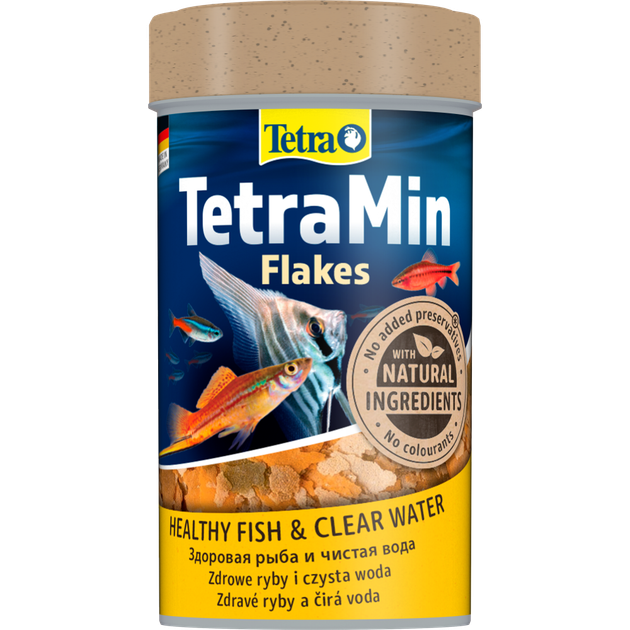 Корм сухий Tetra Min Flakes для тропічних акваріумних рибок в пластівцях 100 мл - зображення 3