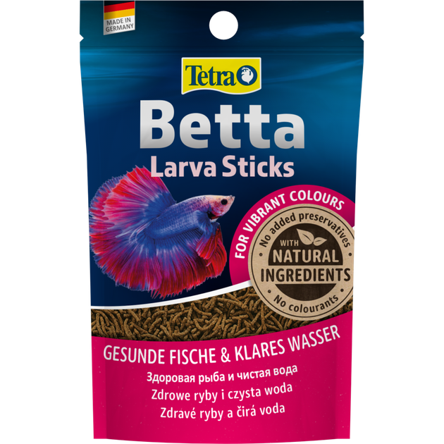 Корм сухий Tetra Betta Larva Sticks для рибок півників в паличках 5 г - зображення 3