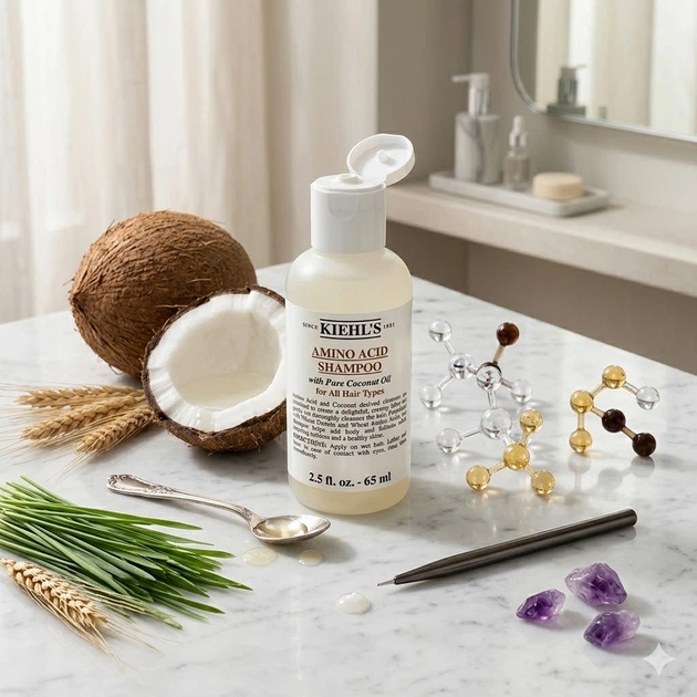 Шампунь Kiehl's Amino Acid с аминокислотами для всех типов волос 65 ml. - изображение 2