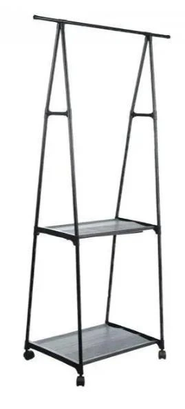 Вешалка для одежды The New Coat Rack на колесах с полкой 158х55см - изображение 4