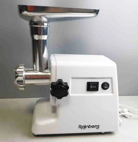 М'ясорубка RAINBERG RB-671 2200W з реверсом, продуктивність 2 кг/хв, насадка кеббе, ножі з нержавіючої сталі, електрична шнекова м'ясорубка для дому - Фото 5 М'ясорубка RAINBERG RB-671 2200W з реверсом, продуктивність 2 кг/хв, насадка кеббе, ножі з нержавіючої сталі, електрична шнекова м'ясорубка для дому - изображение 5