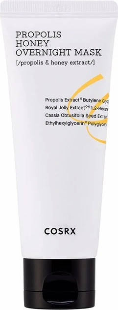 Маска для лица Cosrx Full Fit Propolis Honey ночная 60 мл (8809598453630) - Фото 1 Маска для лица Cosrx Full Fit Propolis Honey ночная 60 мл (8809598453630) - изображение 1