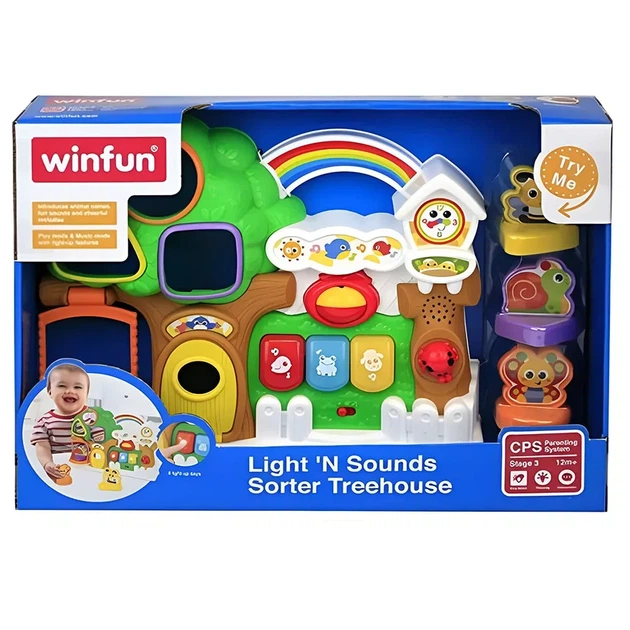 Сортер WinFun Домик (0786-NL) - Фото 3 Сортер WinFun Домик (0786-NL) - изображение 3
