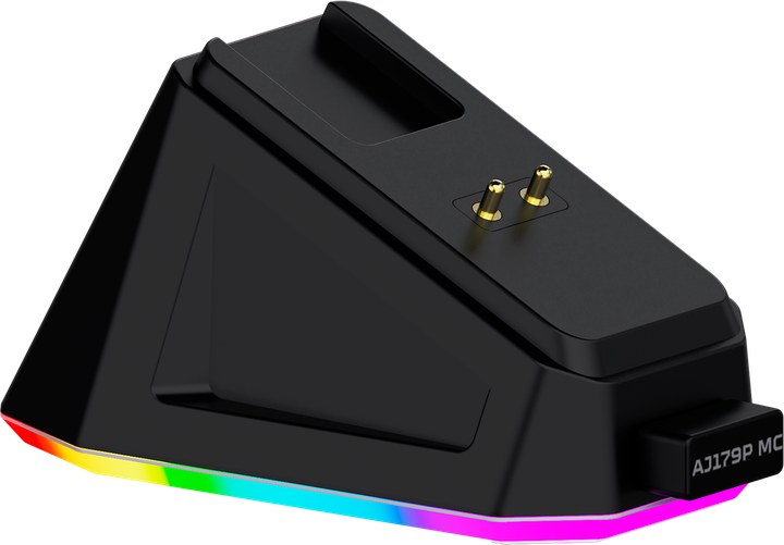 Бездротова ігрова миша Ajazz AJ179P MC Black 2.4G/Bluetooth/USB type-c (AJ179P-MC-B) - зображення 4