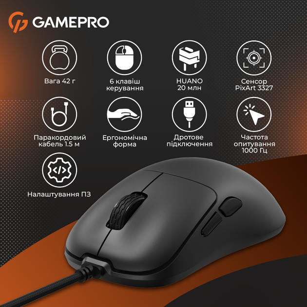 Игровая мышь GamePro GM690B - изображение 9