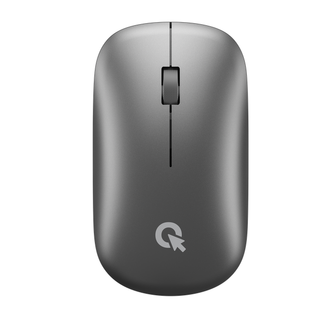 Мышь OfficePro M225G Silent Click Wireless Gray - изображение 2
