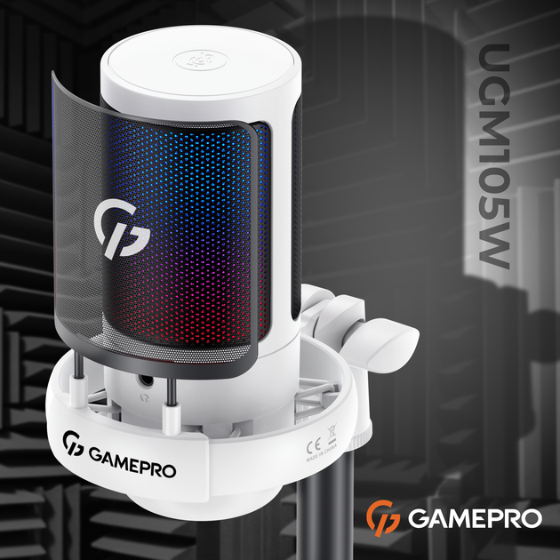 Мікрофон GamePro UGM105W White - Фото 5 Мікрофон GamePro UGM105W White - изображение 5