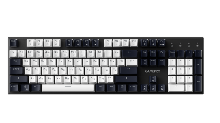 Дротова механічна клавіатура GamePro Genesis Metallic (MK144B) 100% Red switches - зображення 6