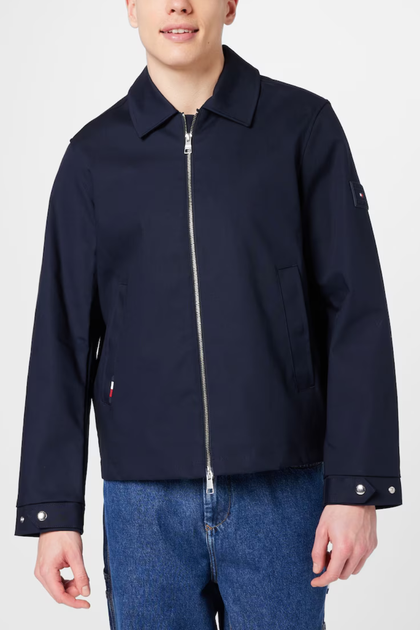 Чоловіча перехідна куртка Tommy Hilfiger Bonded Ivy S MW0MW28989 DW5 (S) - Фото 2 Чоловіча перехідна куртка Tommy Hilfiger Bonded Ivy S MW0MW28989 DW5 (S) - изображение 2