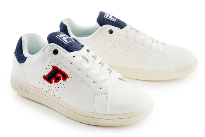 Чоловічі кросівки Fila Crosscourt 2 NT Patch білі та темно-сині 42 FFM0272.13037 (42) - Фото 3 Чоловічі кросівки Fila Crosscourt 2 NT Patch білі та темно-сині 42 FFM0272.13037 (42) - изображение 3