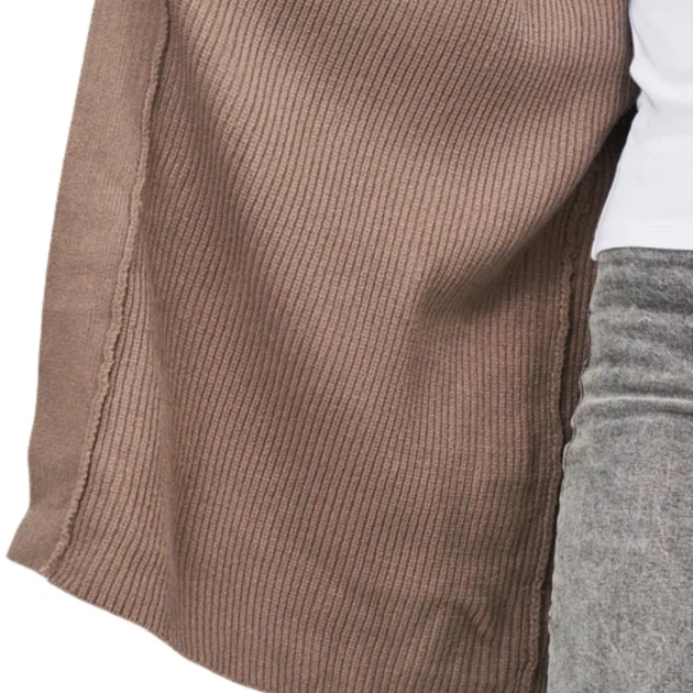 Жіночий светр Zara Knitted коричневий кардиган S 9667/005/706 (S) - изображение 3