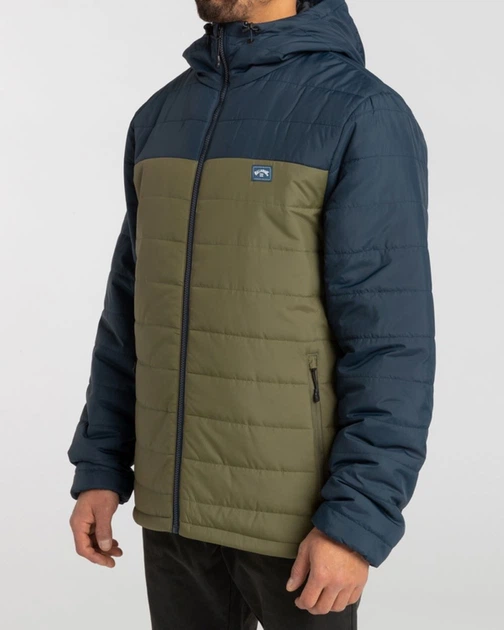 Чоловіча стьобана куртка Billabong Surf Check з капюшоном S F1JK36 176 (S) - изображение 2
