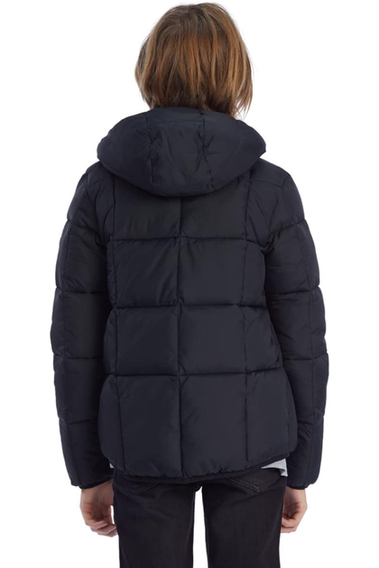 Молодіжна куртка Dc Shoes Square Up - Пуховик стьобаний Puffer стьобаний пуховик чорний 140 - Фото 2 Молодіжна куртка Dc Shoes Square Up - Пуховик стьобаний Puffer стьобаний пуховик чорний 140 - зображення 2