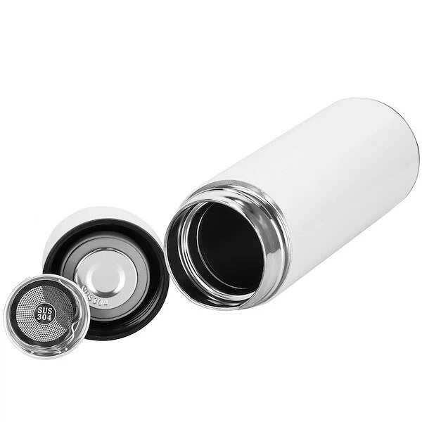 Kubek termiczny Springos ze stali nierdzewnej biały 500 ml (5907719472676) - obraz 3