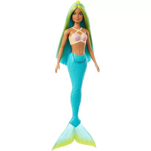 Кукла Barbie Dreamtopia Голубовато-зеленый микс (HRR03) - изображение 3